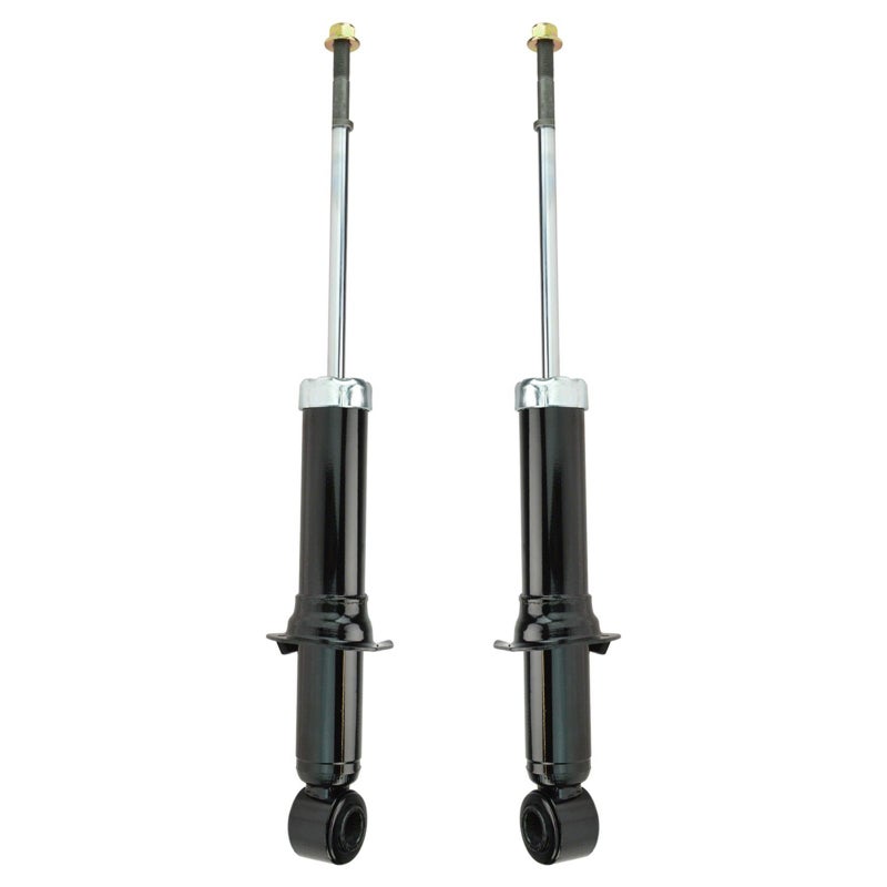 TRQ Rear Shock Absorber Set Compatible with 2003-2008 Pontiac Vibe Toyota Corolla Matrix - Image 1
